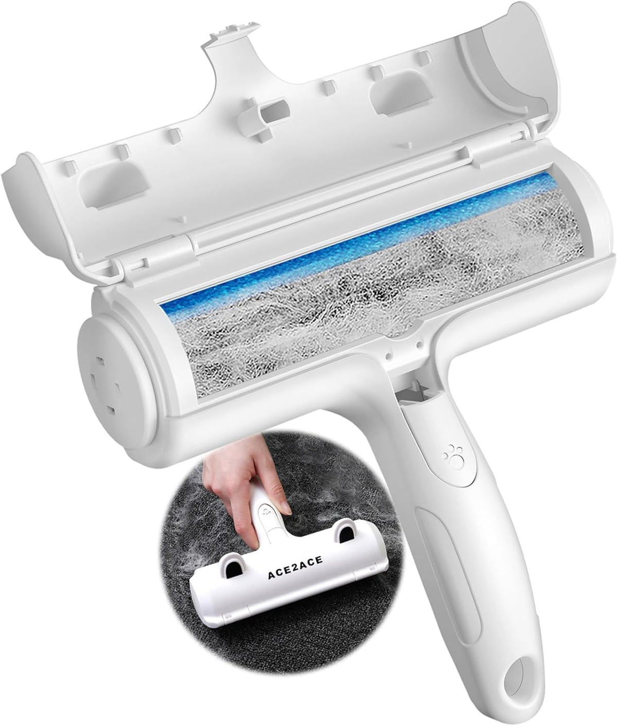 Pet Hair Remover, Reusable Cat Dog Hair Remover Roller, Self Clean