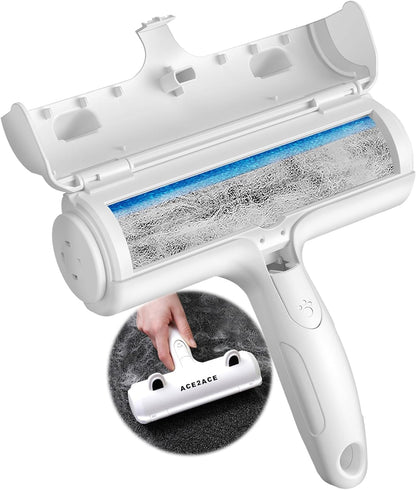 Pet Hair Remover, Reusable Cat Dog Hair Remover Roller, Self Clean
