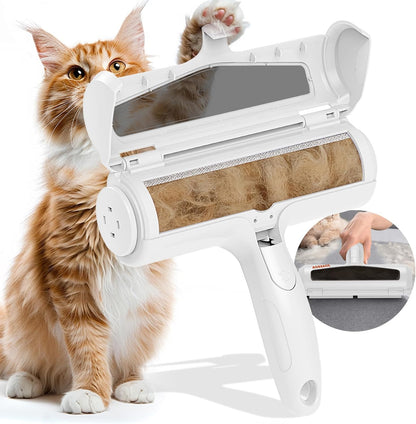 Pet Hair Remover, Reusable Cat Dog Hair Remover Roller, Self Clean