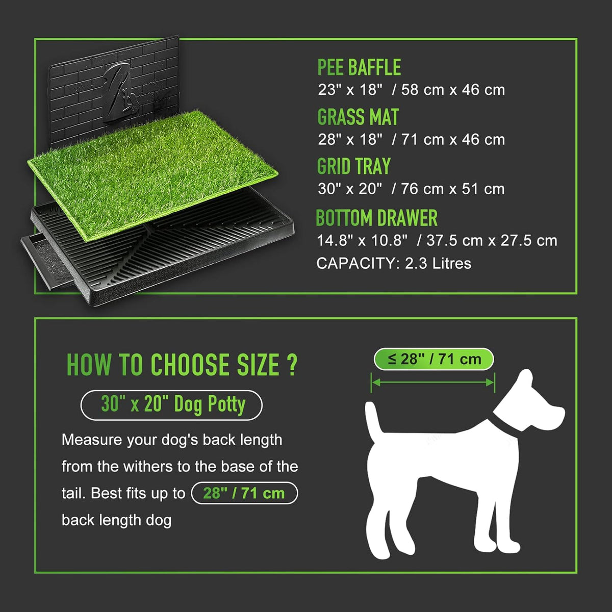 Ultimate Dog Potty Solution: Large 30