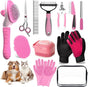 Ultimate 13-Piece Pet Grooming Kit: Professional Dog Brush, Nail Clippers, and Cat Grooming Supplies for All Hair Types