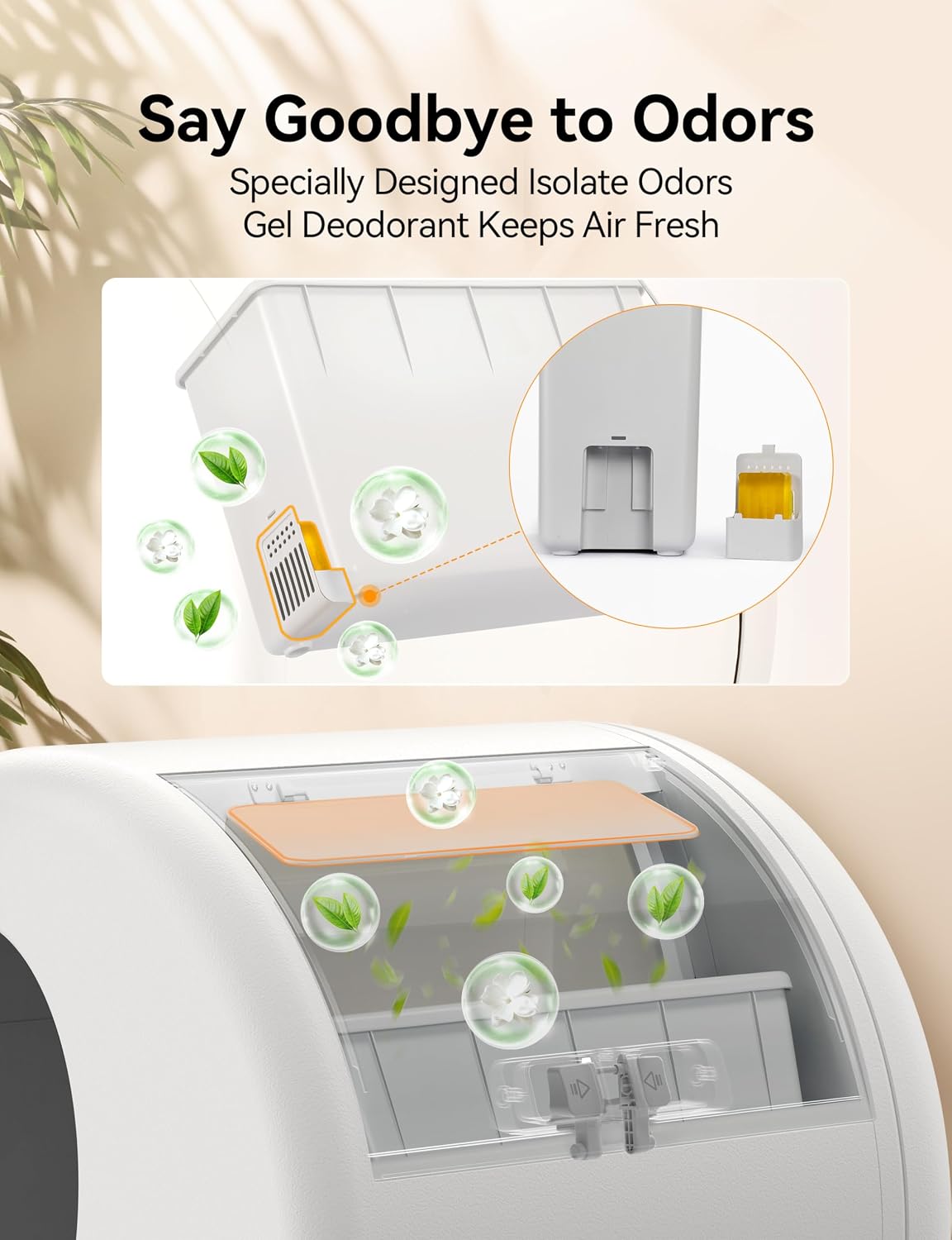 Revolutionary Self-Cleaning Cat Litter Box - Smart, Odor-Controlled, and App-Enabled for Multi-Cat Households