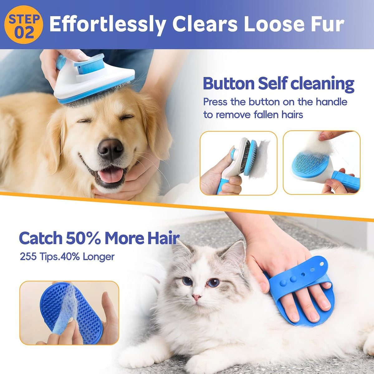 Ultimate 13-Piece Pet Grooming Kit: Professional Dog Brush, Nail Clippers, and Cat Grooming Supplies for All Hair Types