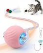 Interactive Cat Toys for Indoor Cats, Automatic Smart Rolling Cat Ball Toy