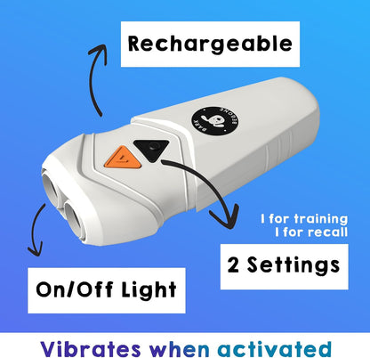 Ultrasonic Dog Bark Deterrent & Behavior Corrector - Stop Barking, Jumping, Aggression without Yelling -Just Point & Press! Backed by Kevin Harrington from Shark Tank ( Classic)