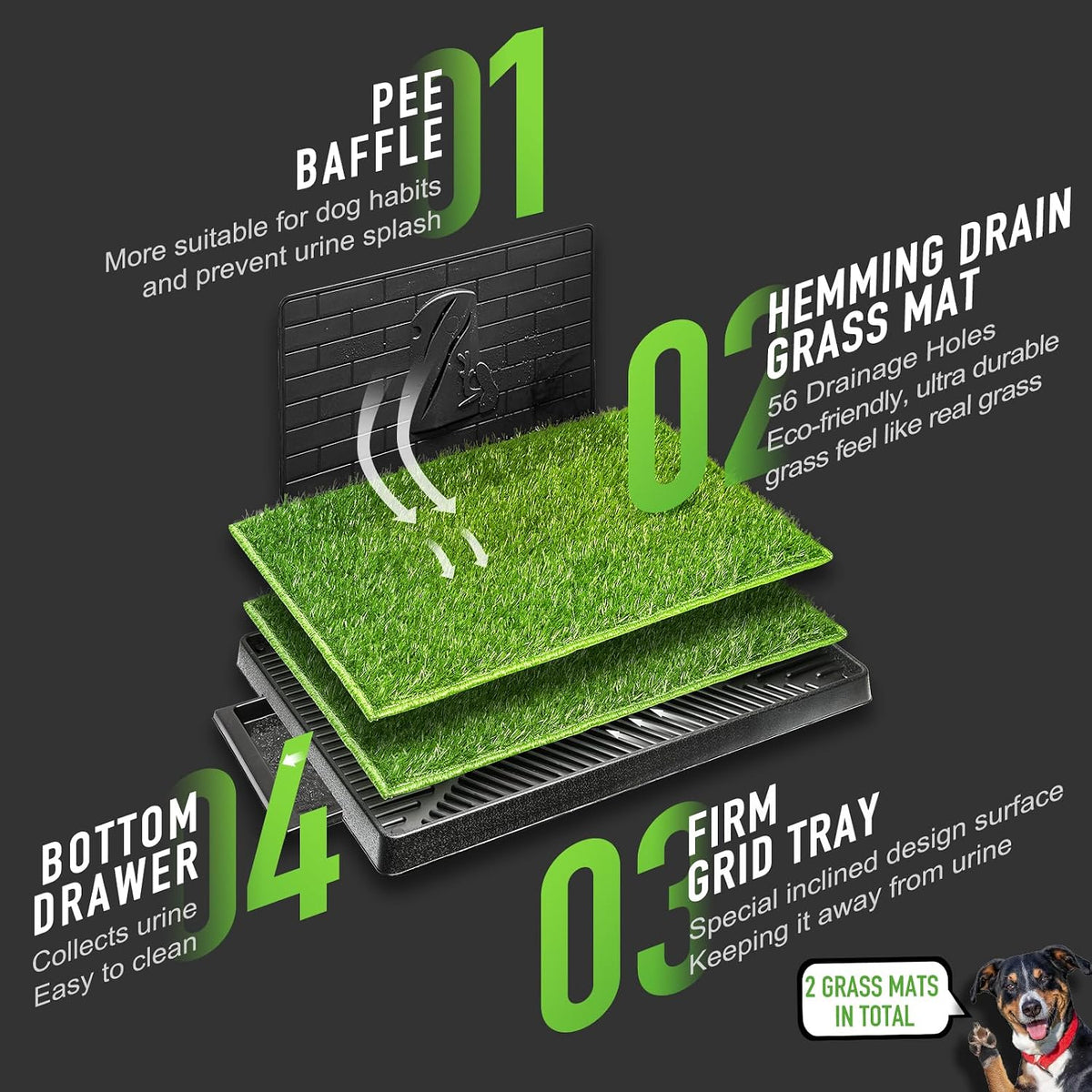 Ultimate Dog Potty Solution: Large 30